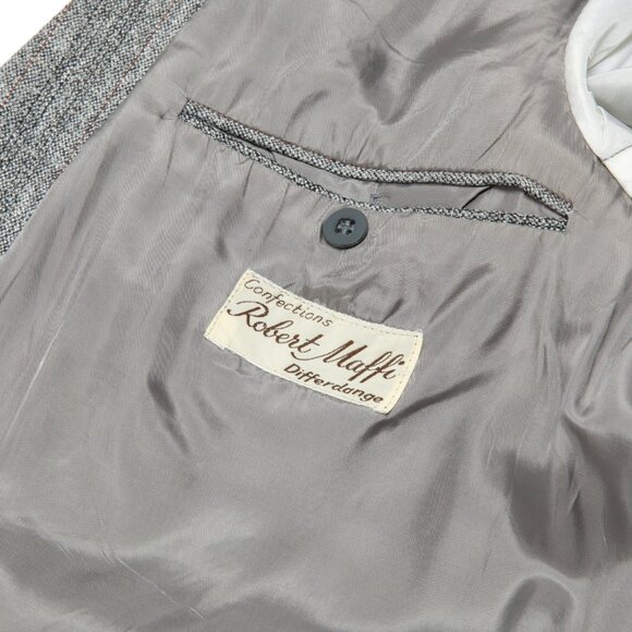 Robert Maffi (West Germany) 70s, Structured, Jacquard Weave, Pick-Stitching - Picture 3 of 9